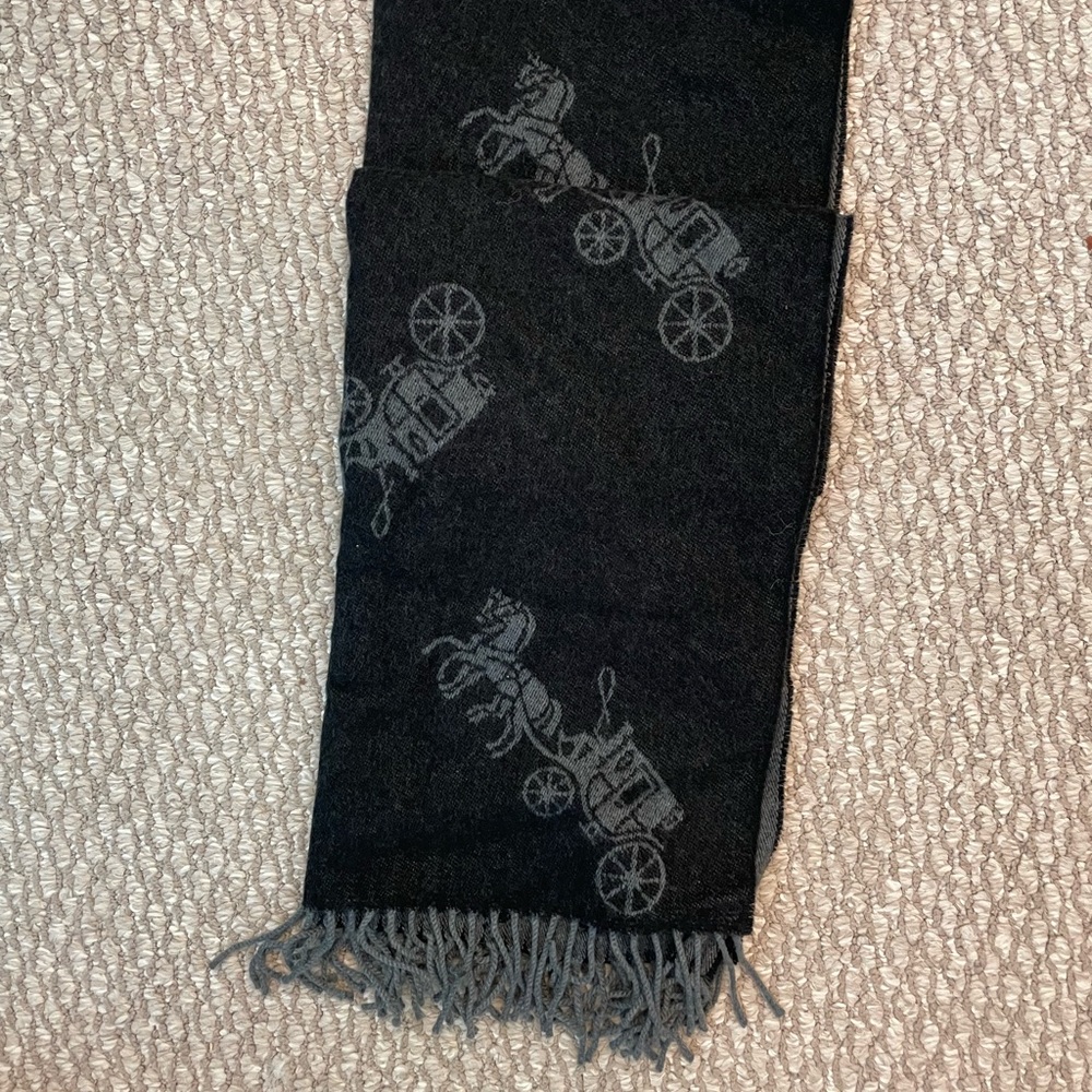 Coach Horse And Carriage Oversized Muffler